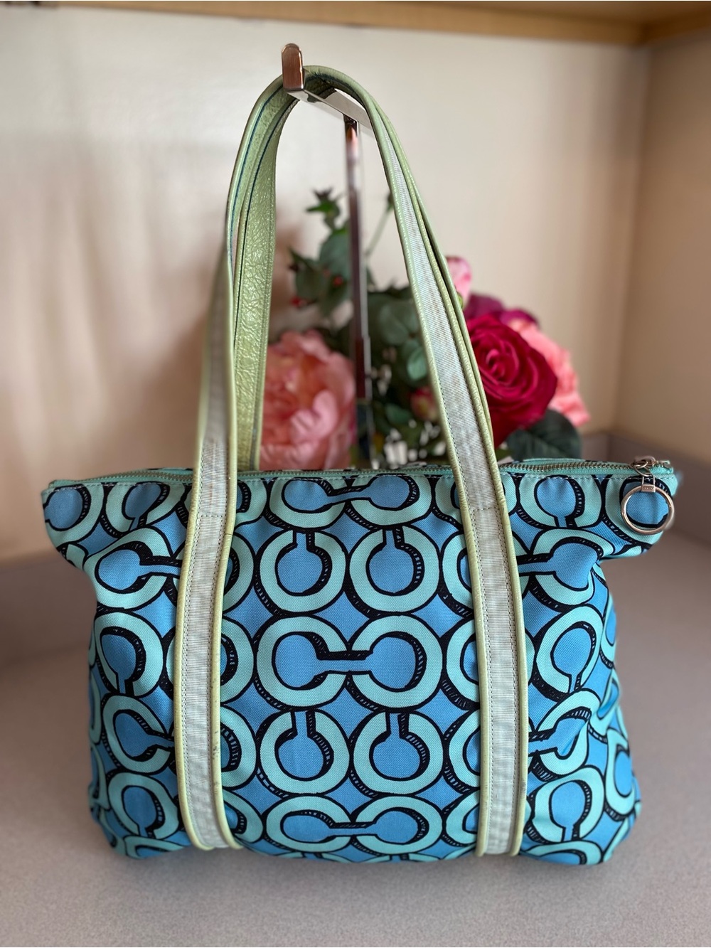 Coach 2010 Poppy 3D Op Art Glam Tote - Picture 3 of 17